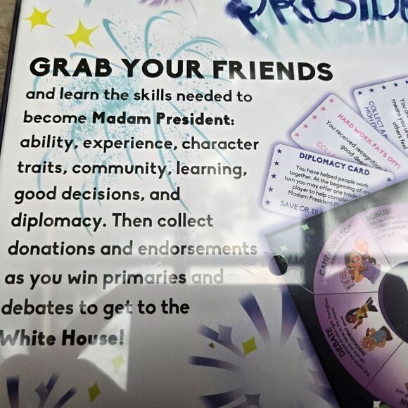 New Madam President Game - for future female leaders! Limited Inaugural Edition - Picture 3 of 5